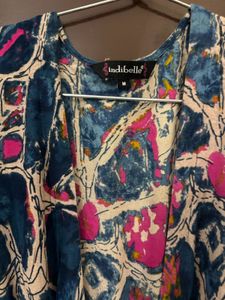 Indibelle Multi Coloured Open Front Shrug