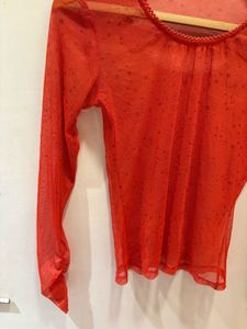 Cute Imported Mesh Top