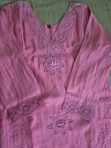 Elegant Pink Kurta