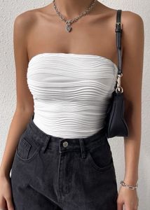 Stylecast X Slyck Striped Tube Top