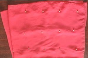 🥳🥳Beautiful✨wyt Pearl Wrk Peach ✌🧐shawl Hizab🤩