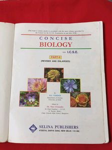 Concise Biology ICSE Class X