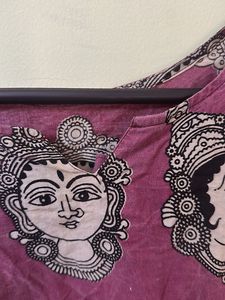 Printed Purple Blouse
