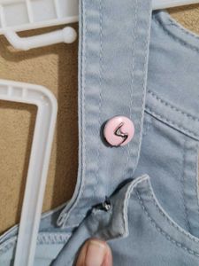 Cute Denim Jumper Dress