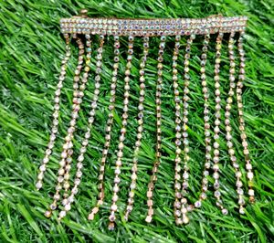 Hair Clip Rose Gold And Silver Colour