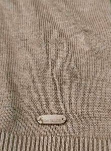 Casual Tan Long Sleeve Sweater