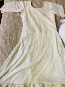 Beautiful Off White Airline Frock