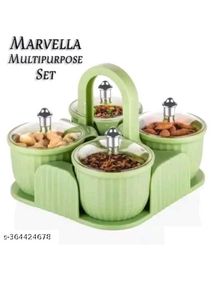 Green Condiment Set