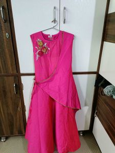 Pink Ethnic Dress/ gown
