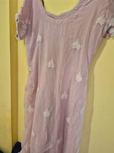 Embroidered Kurta And Pyajama With Duppta
