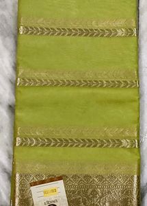 Pure Organza Zari Sarees