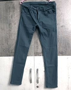 Sea Green Jeans Allensolly