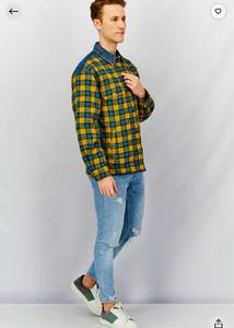 Vintage Diesel Flannel Denim Jacket