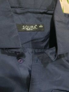 Navy Blue Casual Shirt