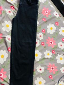 Black Straight Leg Jeans