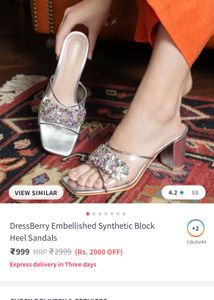 New Beautiful Sandles