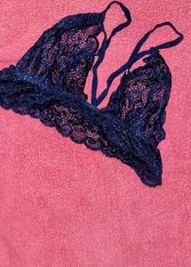 Navy Blue Lace
