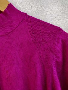 Pink Winter Top