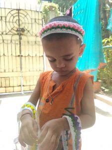 Pink Tulip Hair Band
