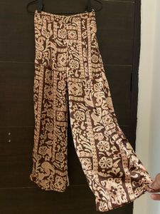 zudio Patterned Palazzo Pants