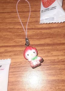 Sale!!! Hello Kitty Strawberry Phone Charm