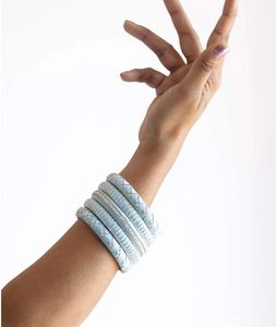 Silk Thread Bangles - Set of 4