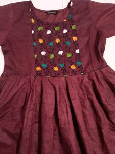 Maternity / Feeding Anarkali Kurta