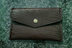 Brown Croc Wallet