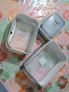 Agaro Containers SET of 6 And 3