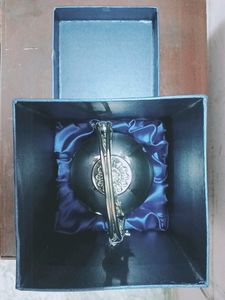 D MART SILVER PLATED SHOWPIECE WITH BOX