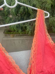 Pink Lace Top