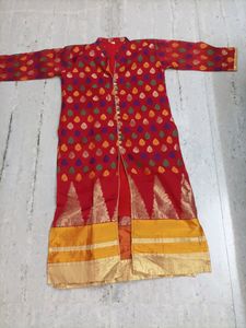 Atractive Bandhej Work Kurti At Very Low Price