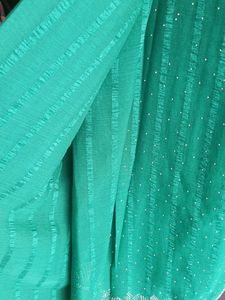 Emerald Green Saree