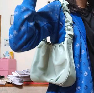 ruched shoulder bag