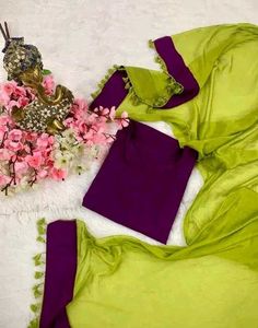 Trisha Inspired Kurti With Dupatta 0