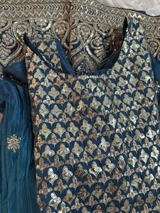 Ombre Anarkali Dress