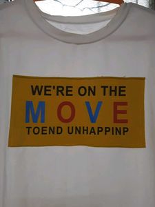 Graphic Tee - "We're On The Move"