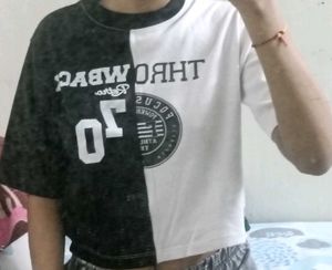 Retro Throwback Colorblock Tee