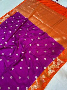 Elegant Black Banarasi Saree