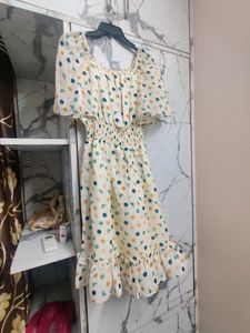 Auguri midi dress