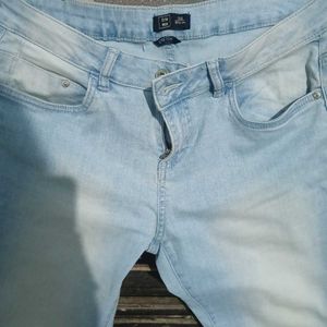 Light Wash Denim Jeans