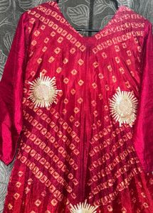 Elegant Red Kurta