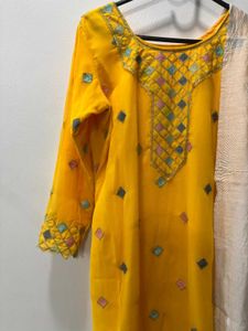 Yellow Palazzo Set