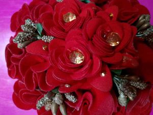 Women Beautiful Flower Juda Hair Bun