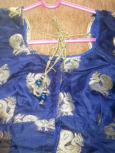Blue &amp; Gold Blouse