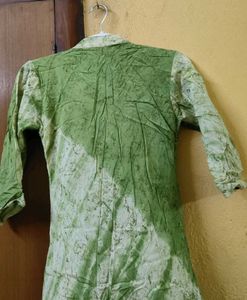 Beautiful Green Coloured Ethnic Gown