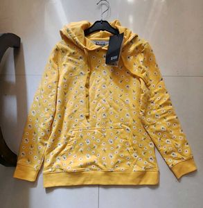 Here &amp; Now Floral Print Hoodie