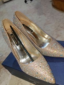 Rose Gold Diamond Heel