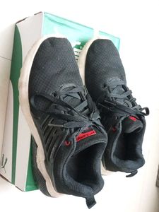 Campus Black Sports Shoes