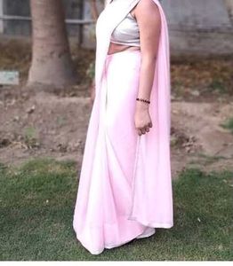 Elegant Pink Saree